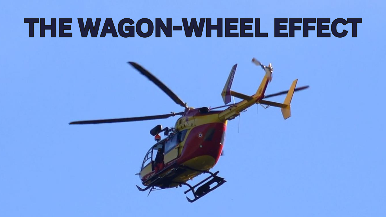 Intro to the wagon-wheel effect. Video sheet, Google Forms & more (V2)