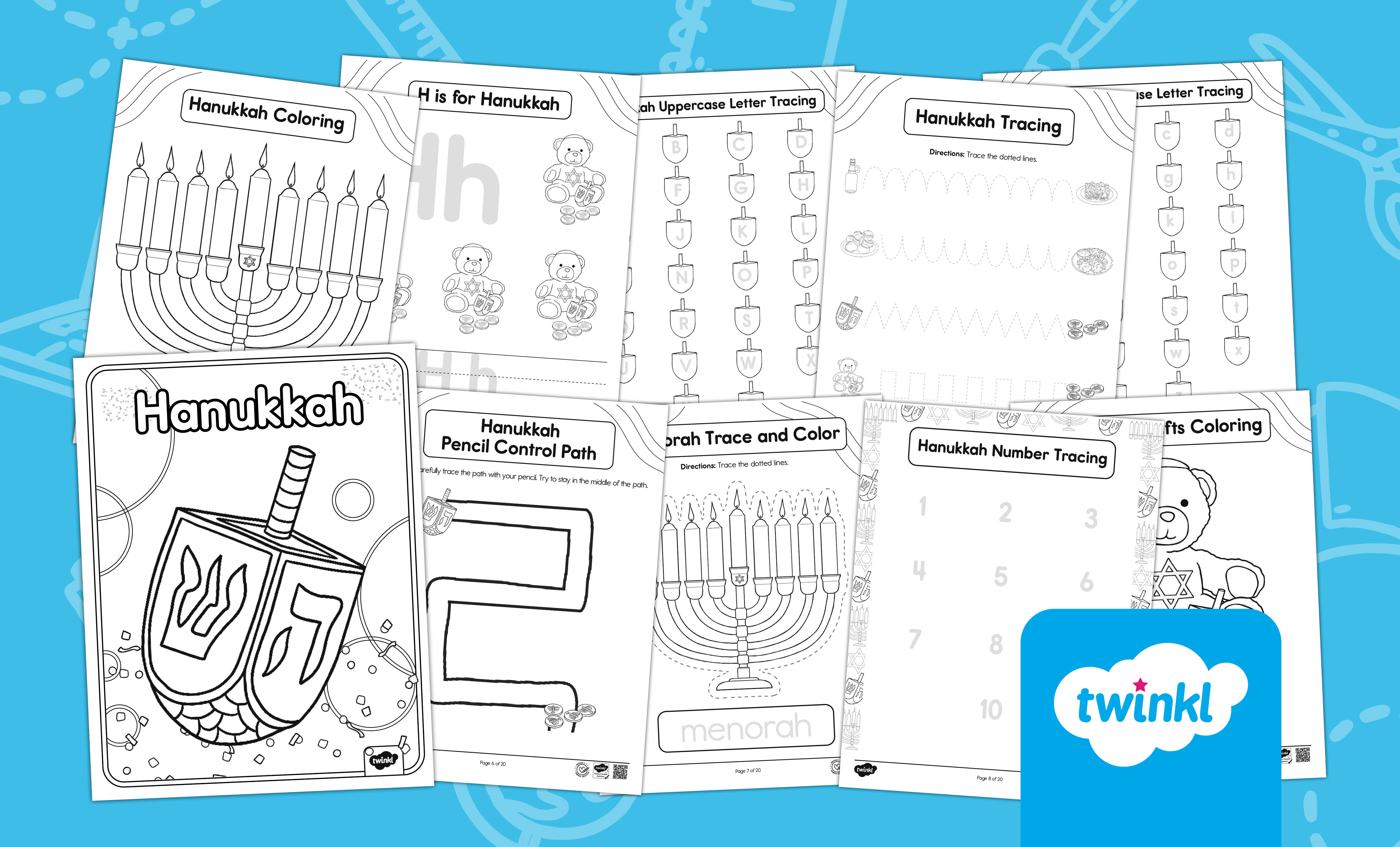 Hanukkah Busy Book for PreK-K