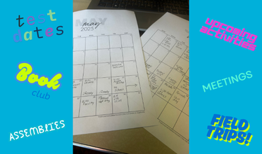 May and Junes calendars