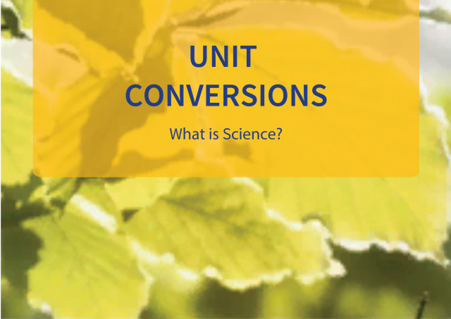 Unit Conversions