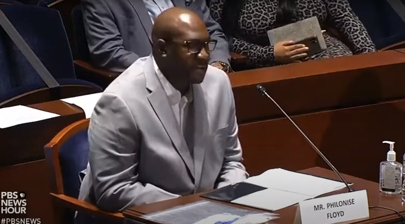 philonise floyd testifies