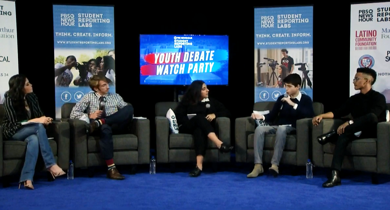 student voice: reactions following the democratic debate